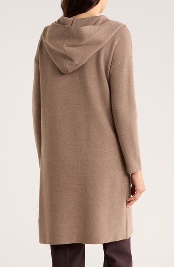 Andrea Hooded Long Cardigan
