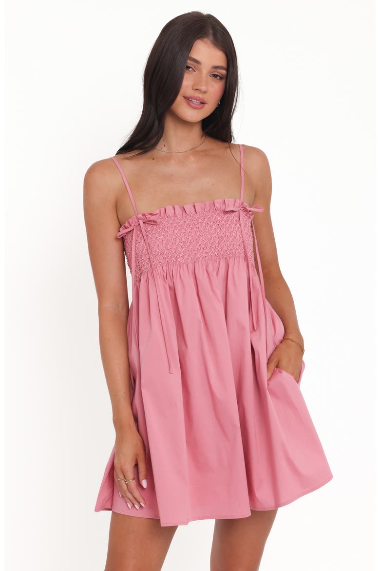 Josie Minidress, Alternate, color, PINK