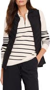 NZ ACTIVE by NIC+ZOE Quilted Mixed Media Jersey Puffer Vest