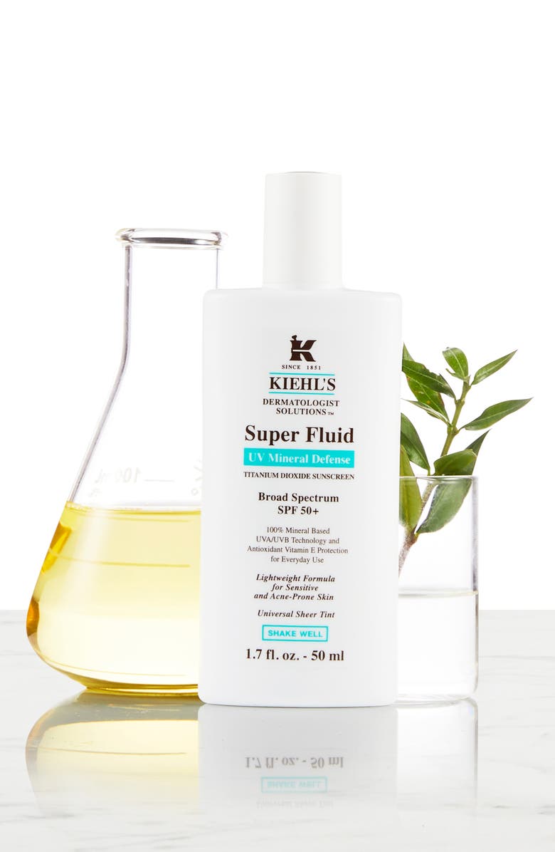 Kiehl's Since 1851 Dermatologist Solutions<sup>™</sup> Super Fluid UV Mineral Defense Sunscreen SPF 50+, Alternate, color, 
