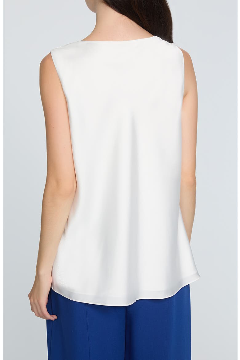 The Jane Cowl Neck Tank, Alternate, color, SKY WHITE