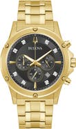 BULOVA Multifunction Chronograph Quartz Bracelet Watch, 42mm