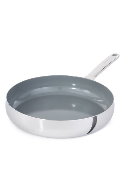 Belly Tri-Ply Stainless Steel Skillet
