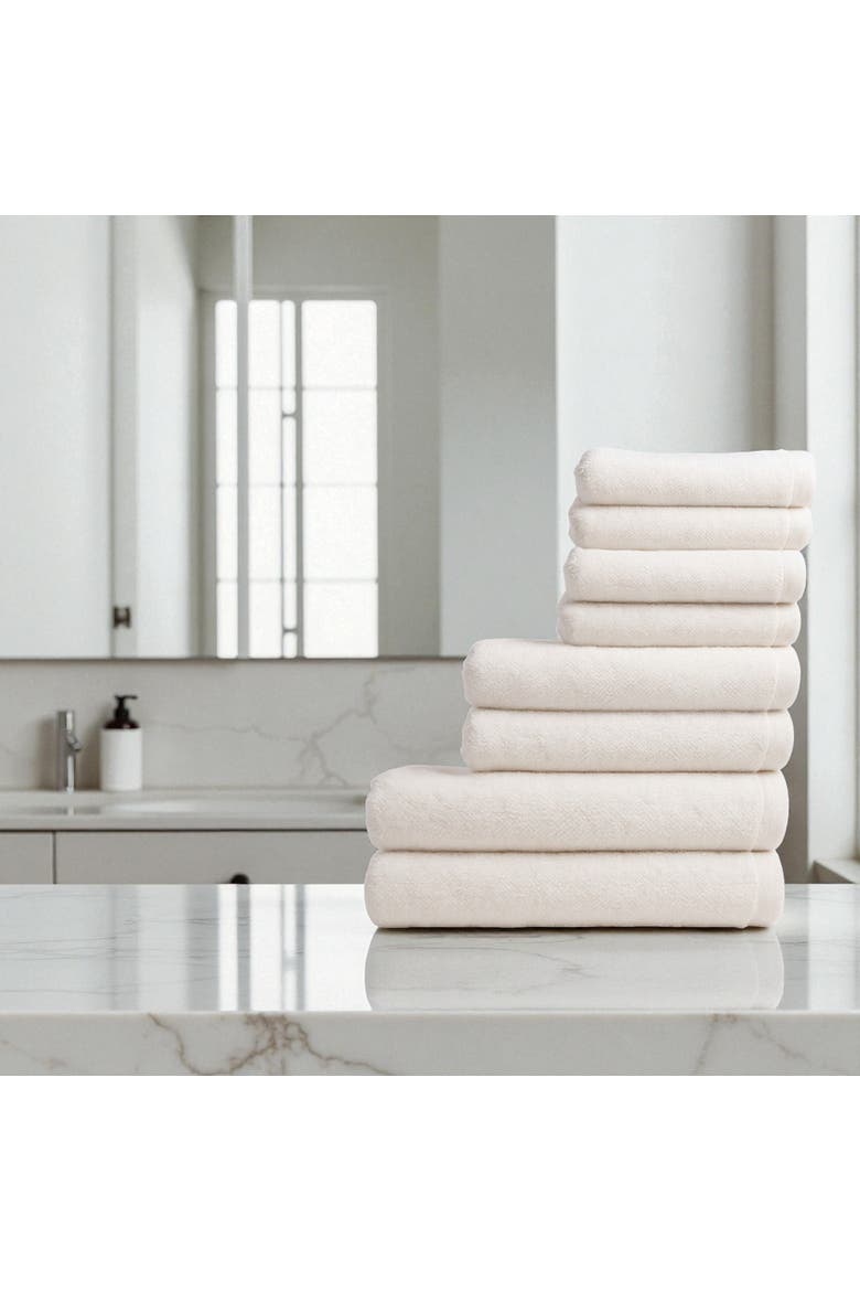 Organic Cotton Bath Towel, Alternate, color, White