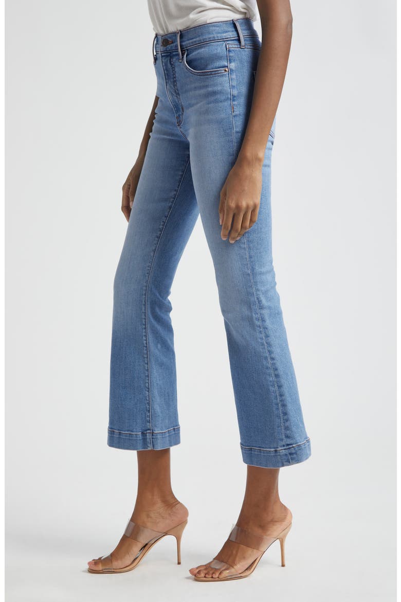 Carson High Waist Ankle Flare Jeans, Alternate, color, AMETHYST