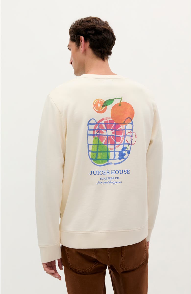 Scalpers Juices Sweater, Alternate, color, Off White