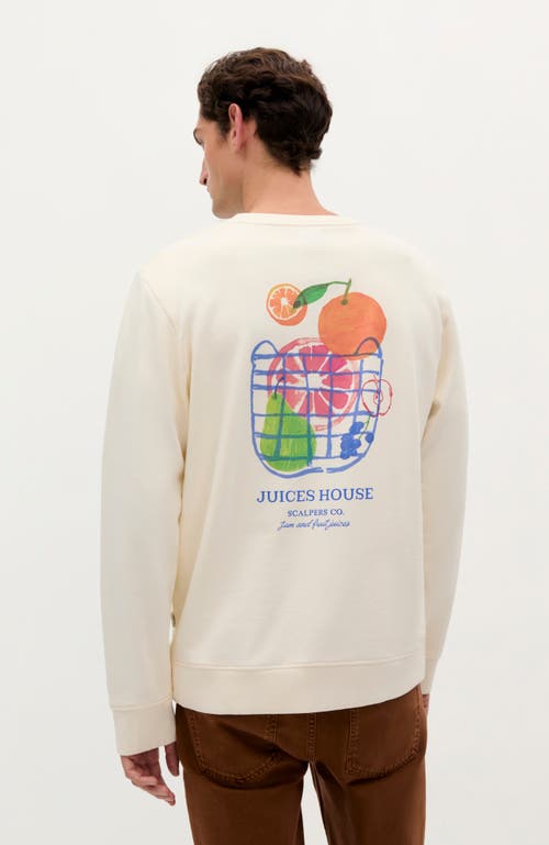 Scalpers Juices Sweater In White
