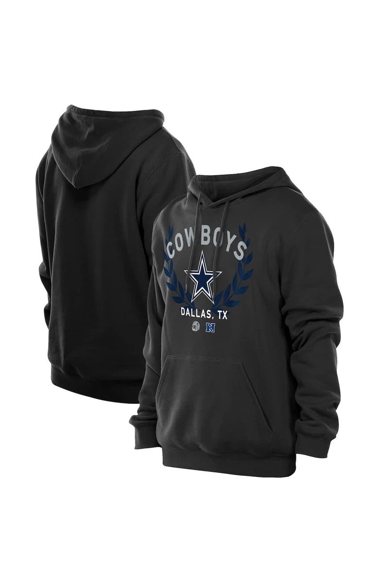 New Era Men's New Era Black Dallas Cowboys 2025 NFL Draft Pullover Hoodie, Alternate, color,