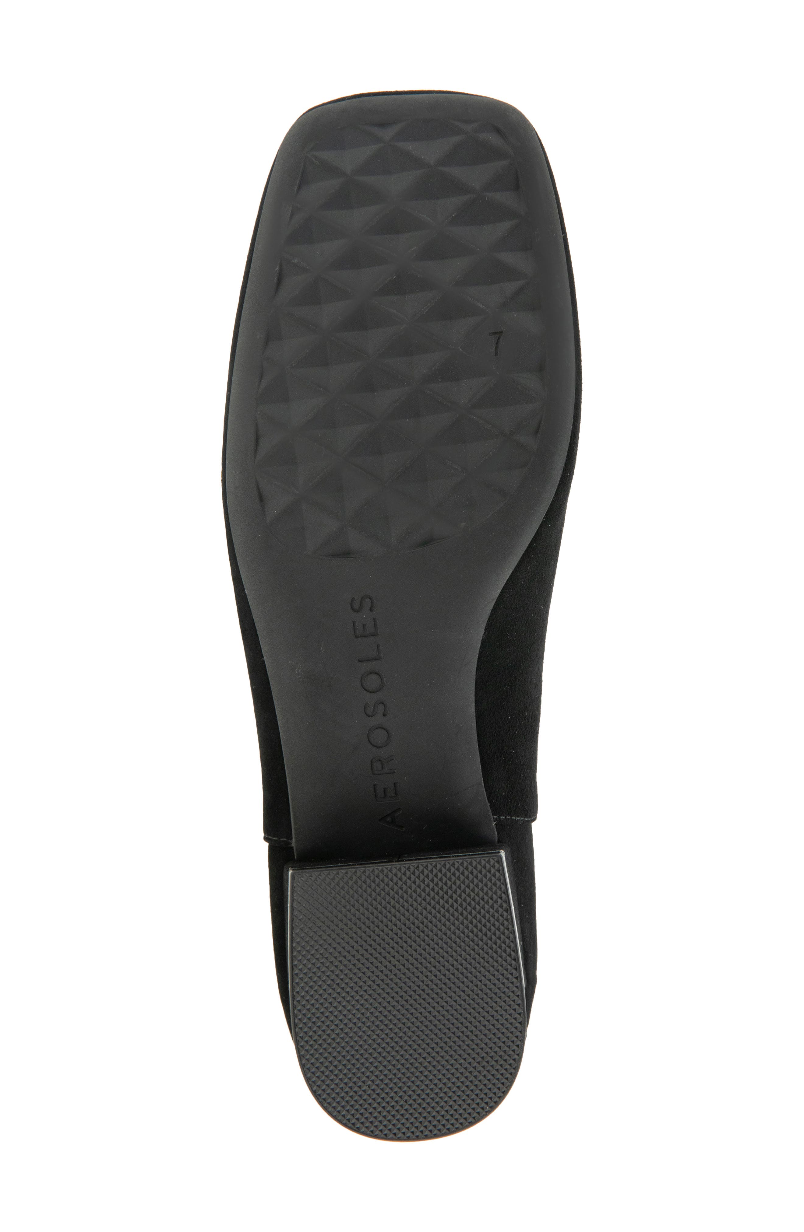 Aerosoles Nancilee Chelsea Boot, Alternate, color, Black Suede