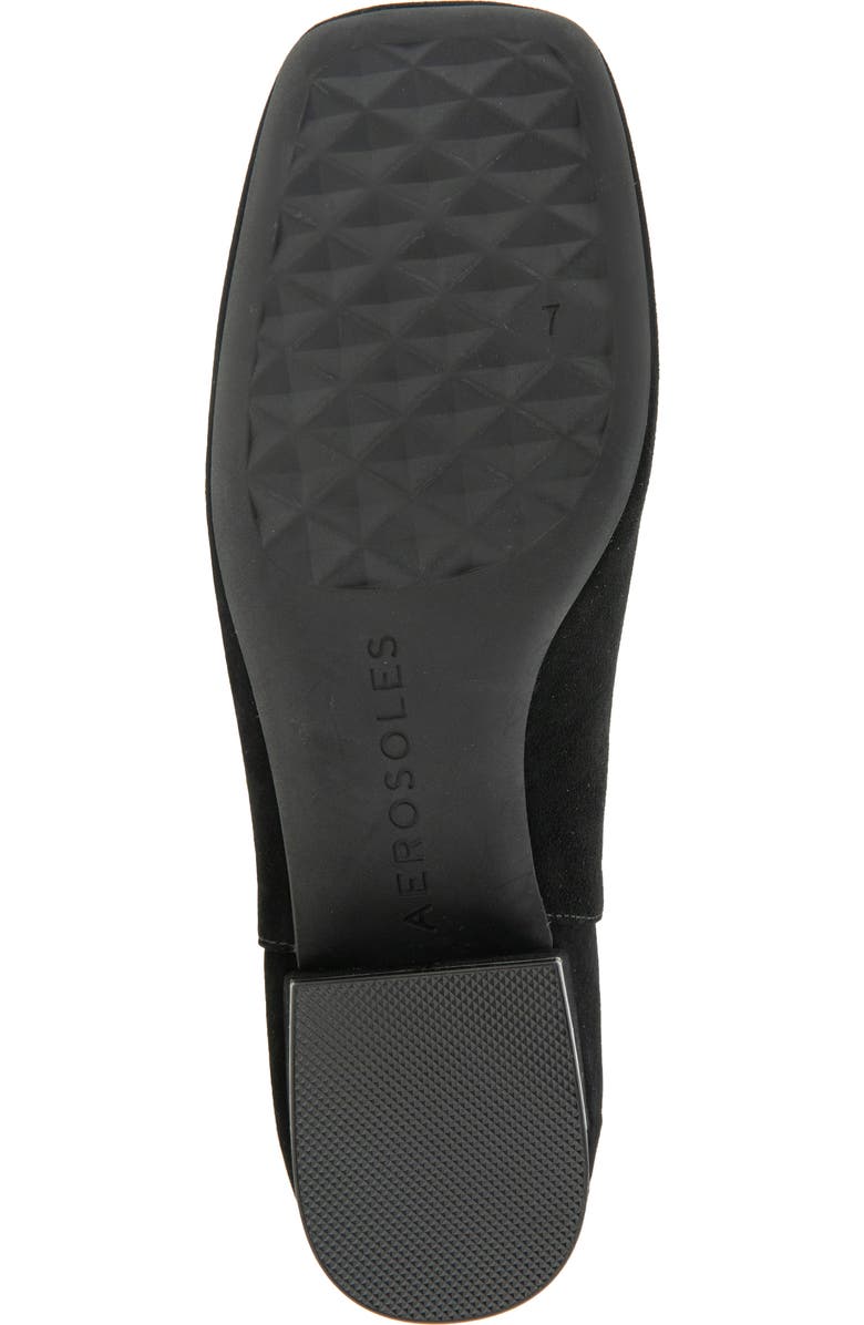 Aerosoles Nannie Chelsea Boot, Alternate, color, Black Suede