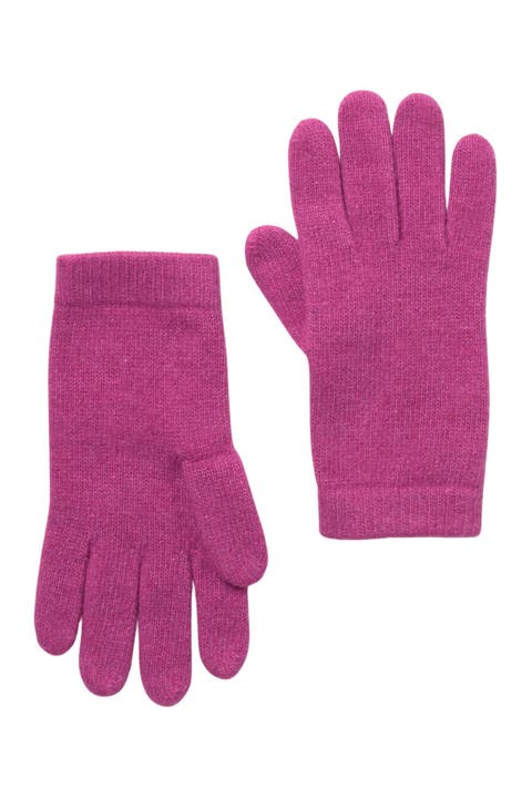 Solid Cashmere Gloves