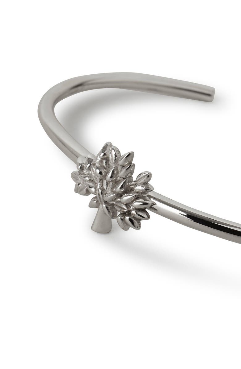Mulberry Tree Bangle, Alternate, color, Silver