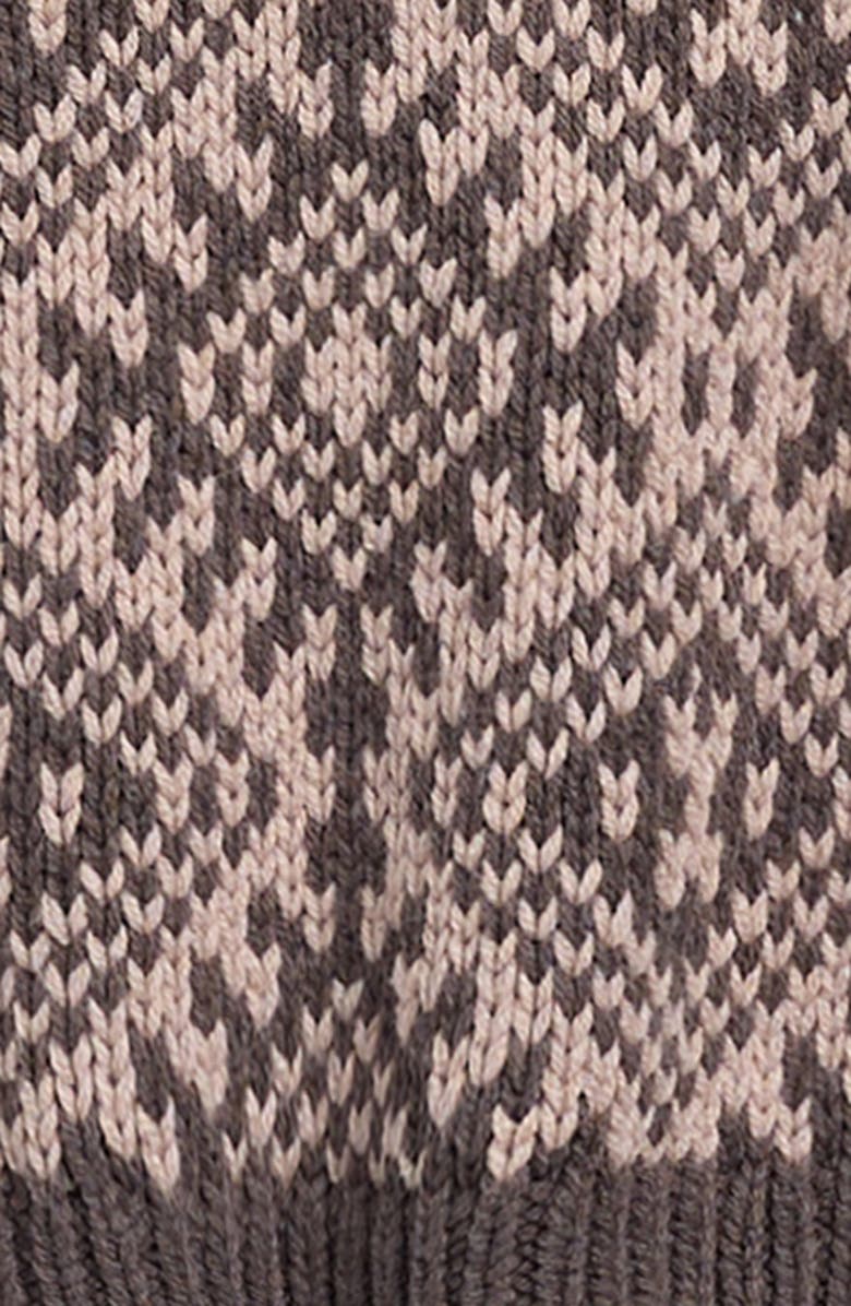 Splendid Snow Half Zip Sweater & Joggers Set, Alternate, color, Grey Aztec