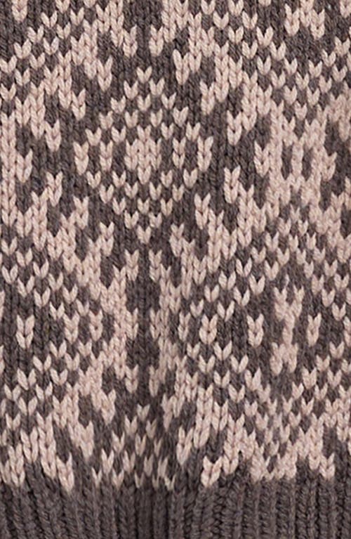 Splendid Snow Half Zip Sweater & Joggers Set In Brown