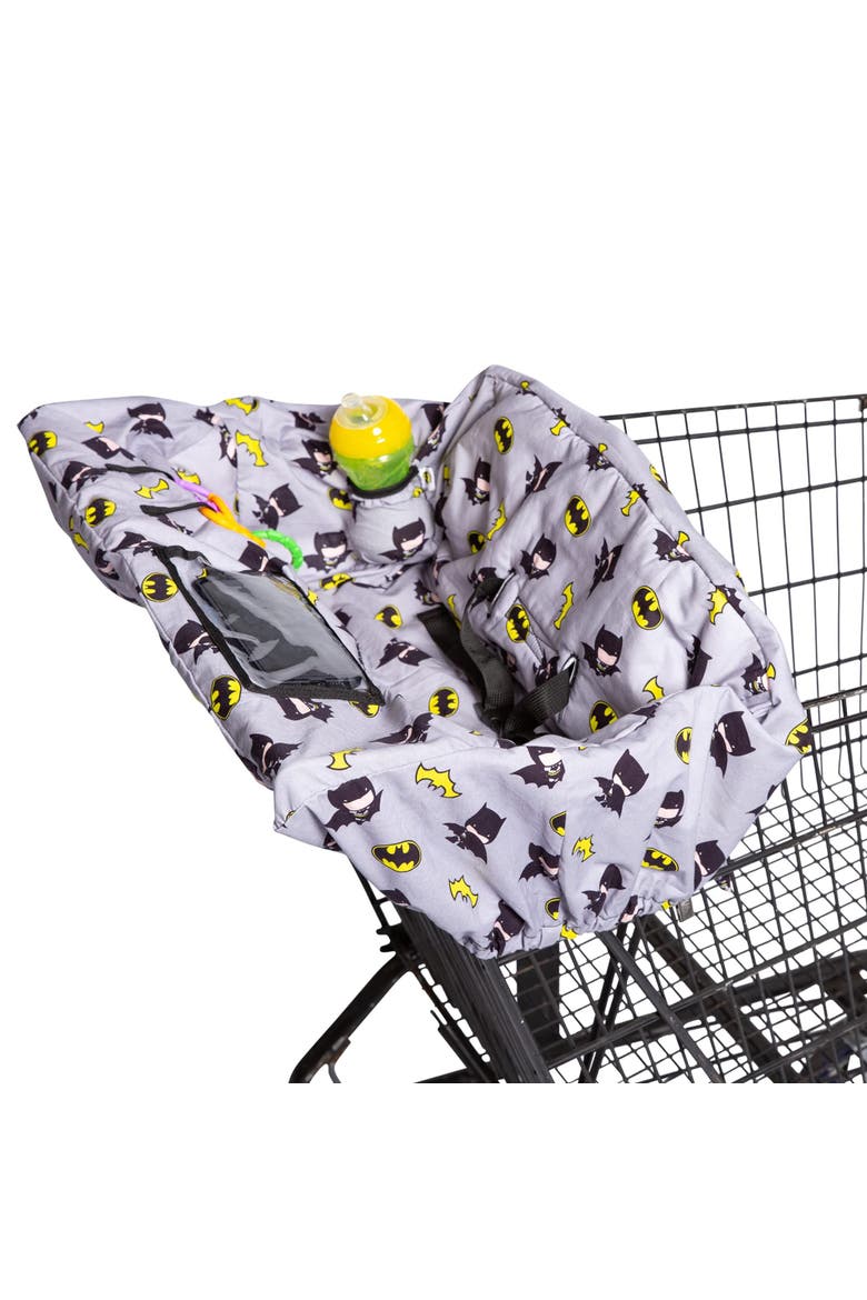 DC Comics Shopping Cart & High Chair Cover for Baby to Toddler, Batman, Main, color, Multicolored