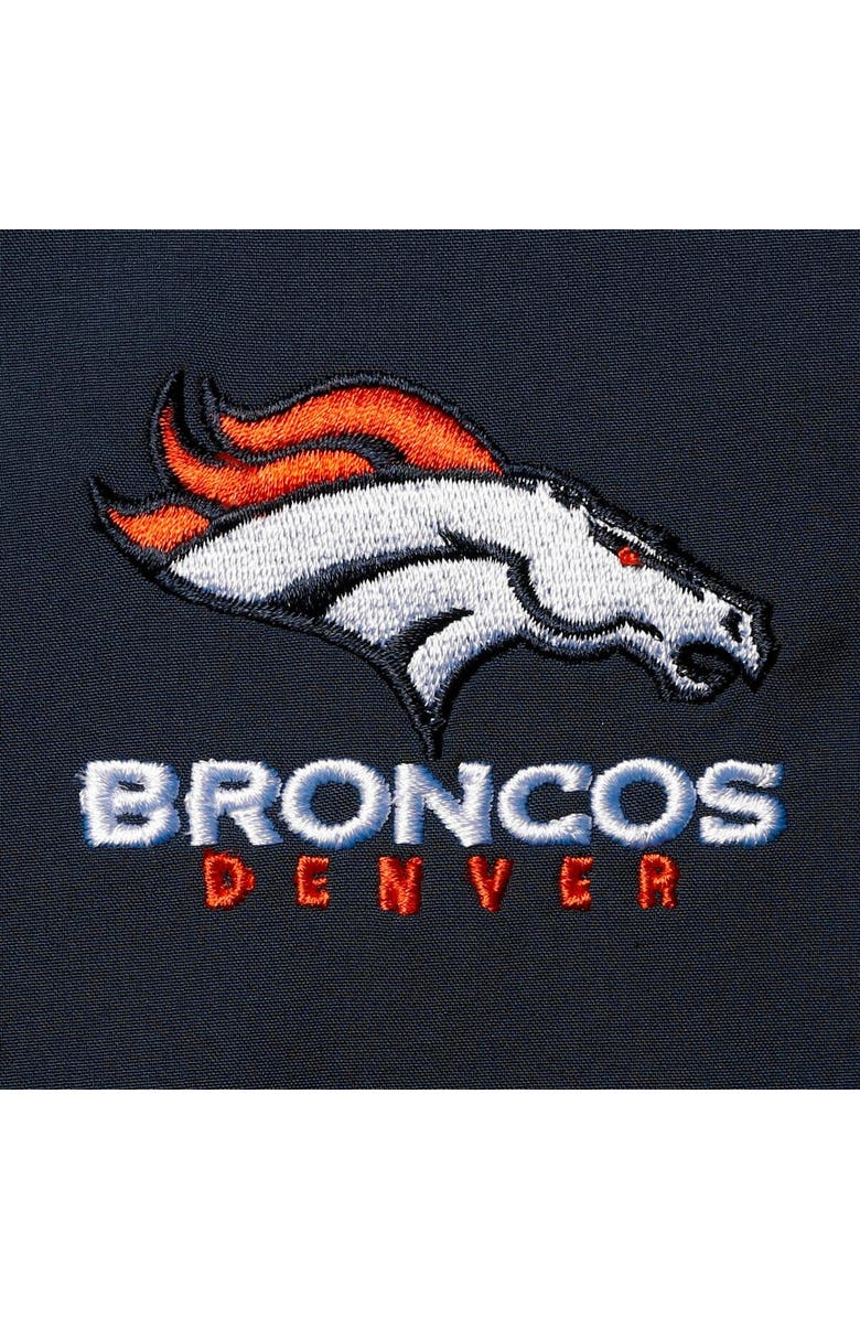 DUNBROOKE Men's Dunbrooke Navy Denver Broncos Circle Softshell Fleece Full-Zip Jacket, Alternate, color, Navy