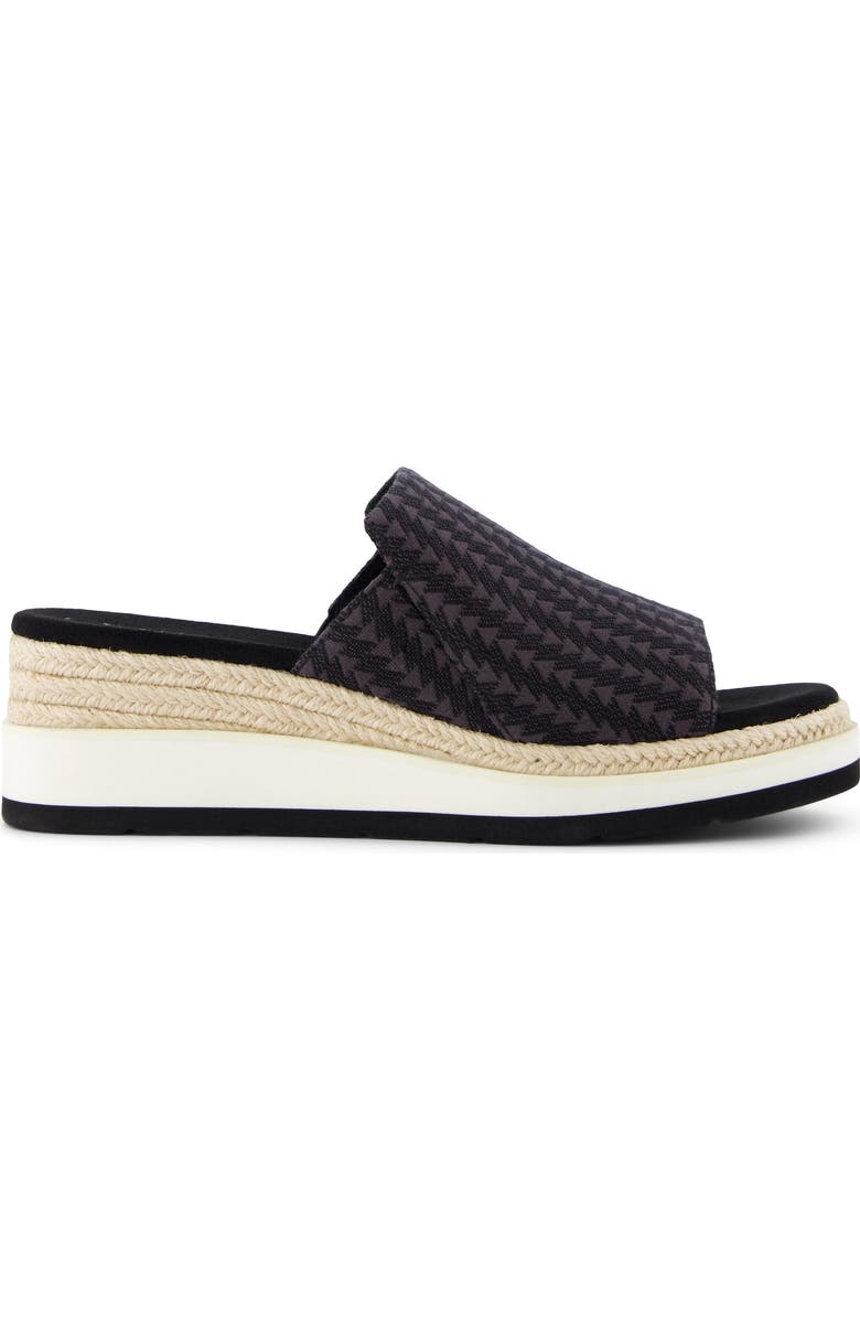 TOMS Margo Espadrille Wedge Slide Sandal, Alternate, color,