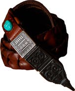 Fortela Tess Woven Leather Belt