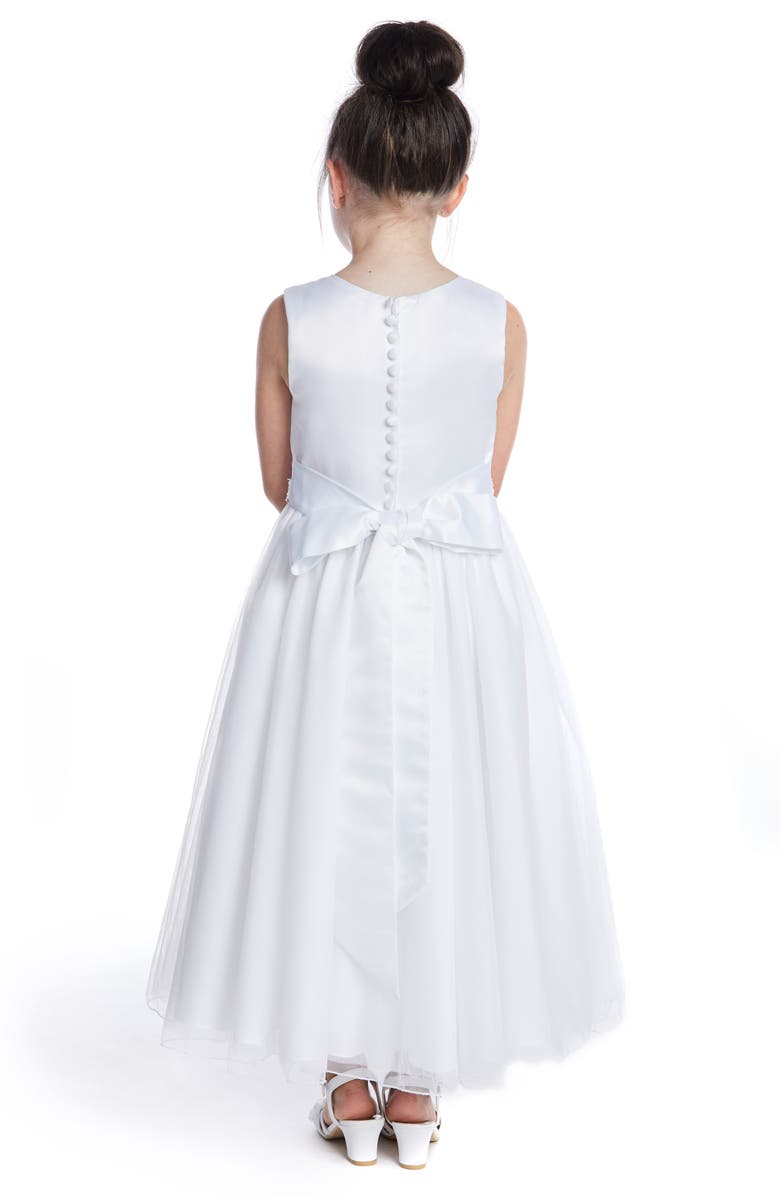 Lauren Marie Beaded Communion Dress, Alternate, color, 
