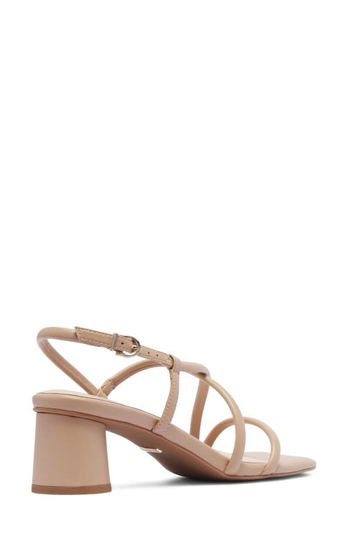 Frankie4 Lottie Block Heel Sandal In Neutral