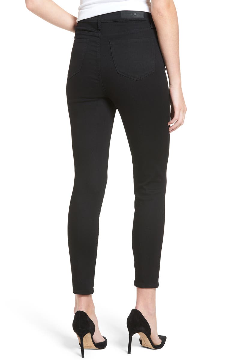 Treasure & Bond Charity High Waist Crop Skinny Jeans, Alternate, color, 