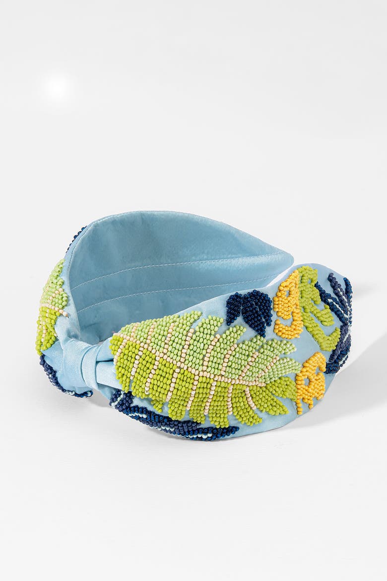 Emerald Tropic Tiara, Alternate, color, Blue