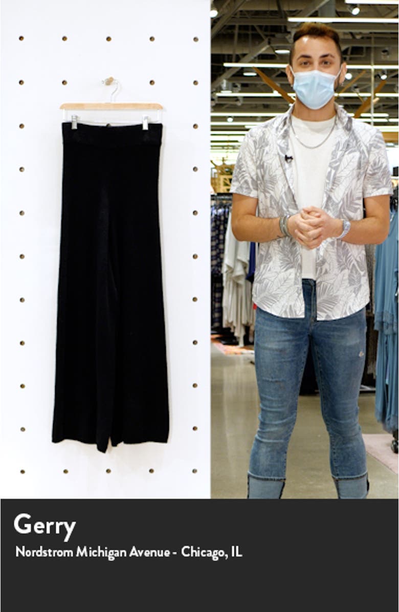 Wide Leg Sweater Pants, sales video thumbnail