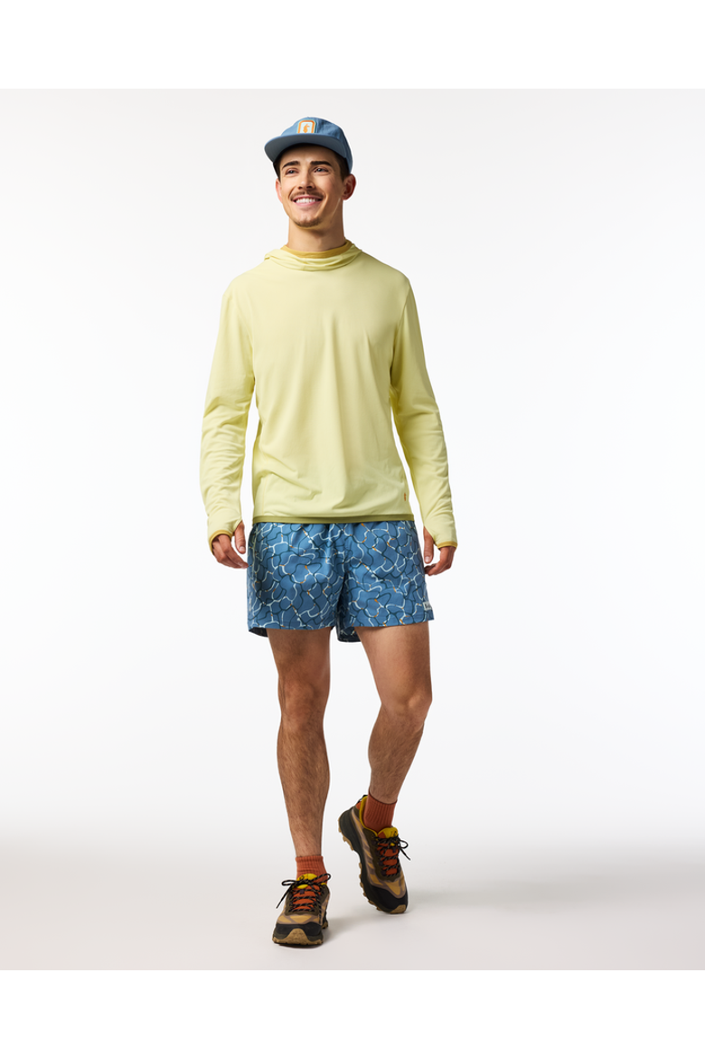 Sombra Sun Hoodie - Men's, Alternate, color, Honeydew