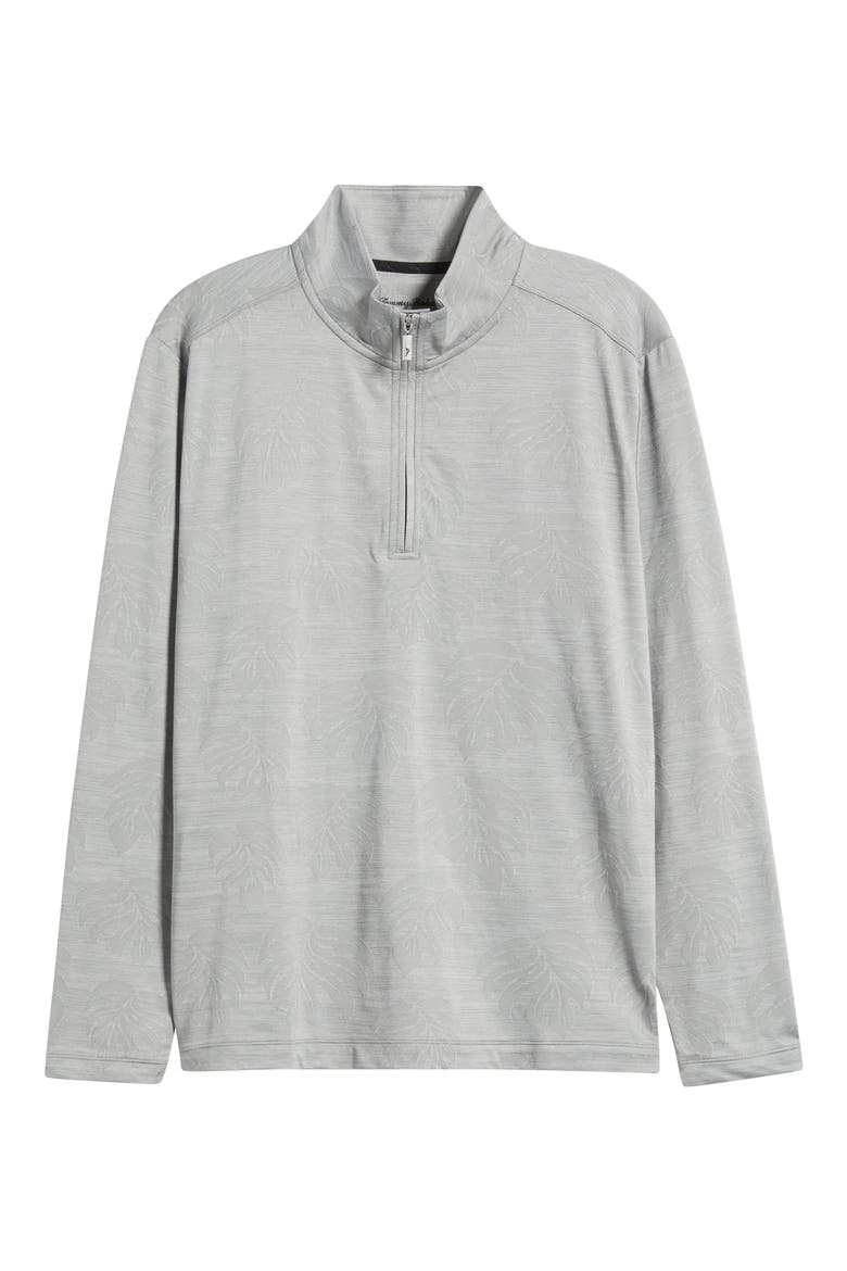 Monsterra Fade IslandZone® Performance Half Zip Pullover, Alternate, color, ULTIMATE GRAY