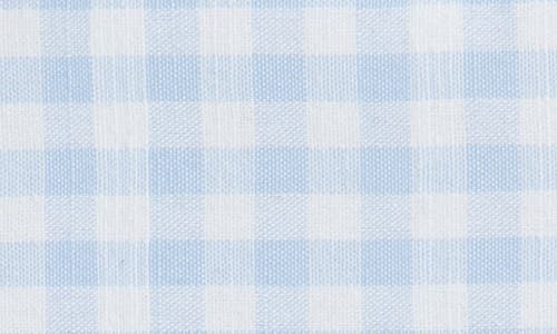 Capelli New York Kids' Gingham Heart Crossbody Bag In Blue