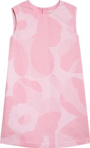 Marimekko Sopiva Unikko Organic Cotton & Linen Shift Dress