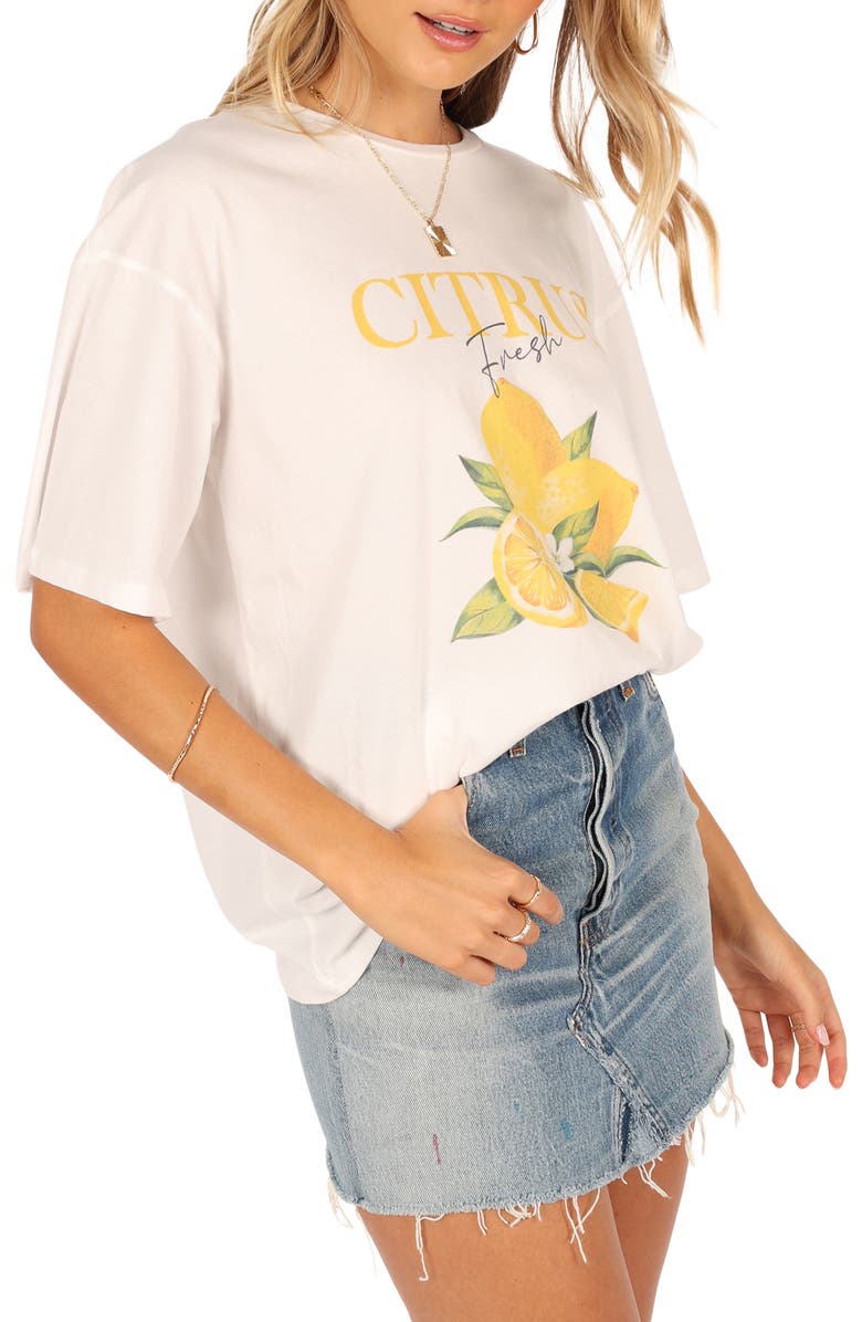 Petal & Pup Citrus Graphic T-Shirt, Alternate, color, White