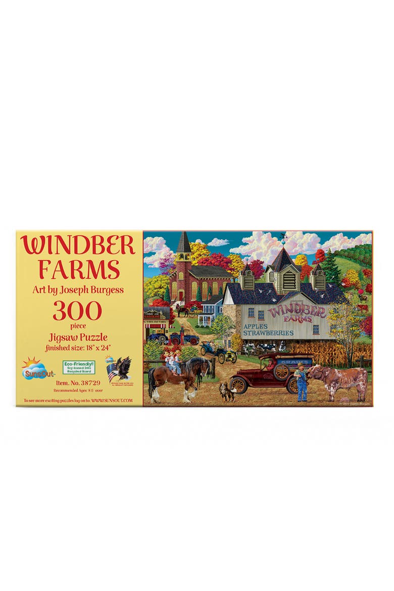 Windber Farms 300 piece Jigsaw Puzzle for Adults, Alternate, color, Multicolor