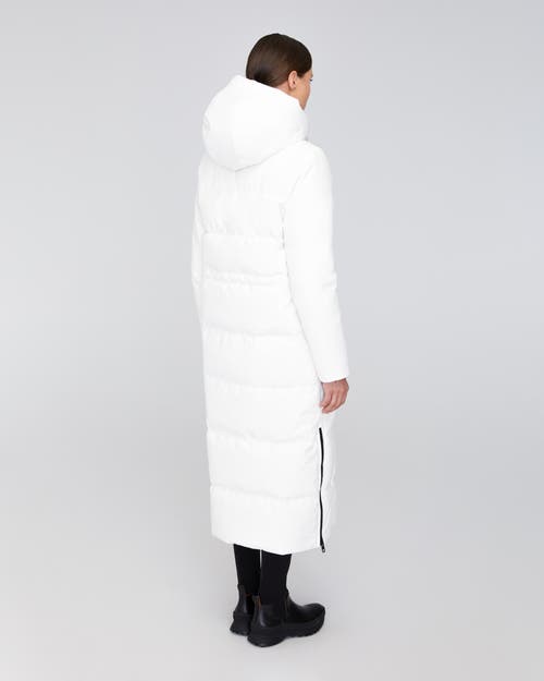 Quartz Co. Sofia 2.0 | Hooded Down Winter Jacket In Ivory