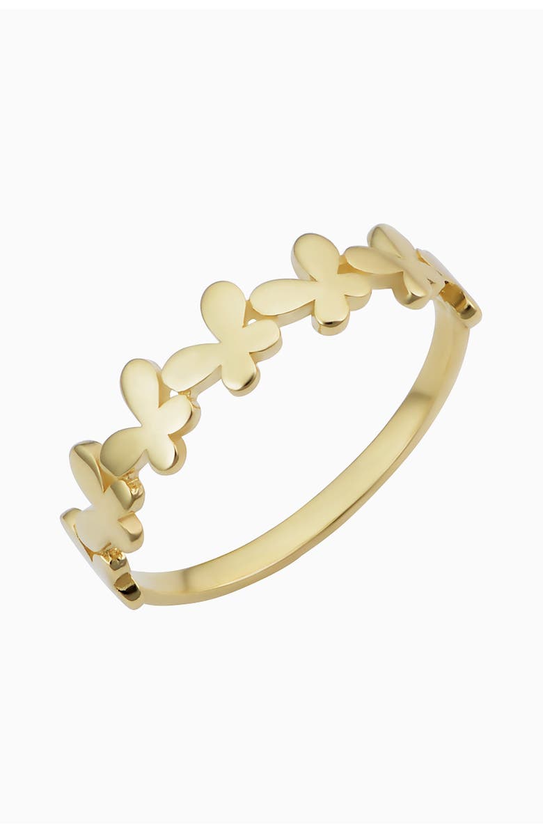 Oradina 14K Yellow Gold La Farfalla Ring, Main, color, Yellow Gold