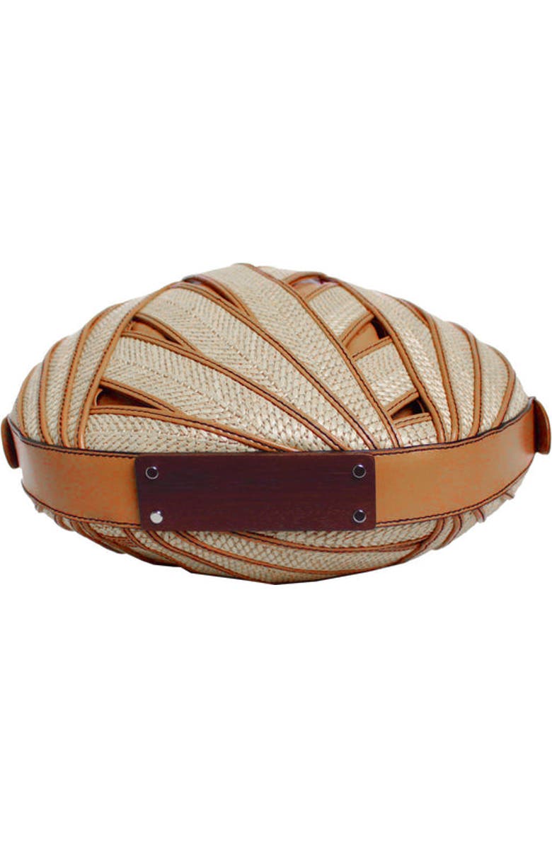 PERRIN PARIS Le Panier Raphia Handbag, Alternate, color,