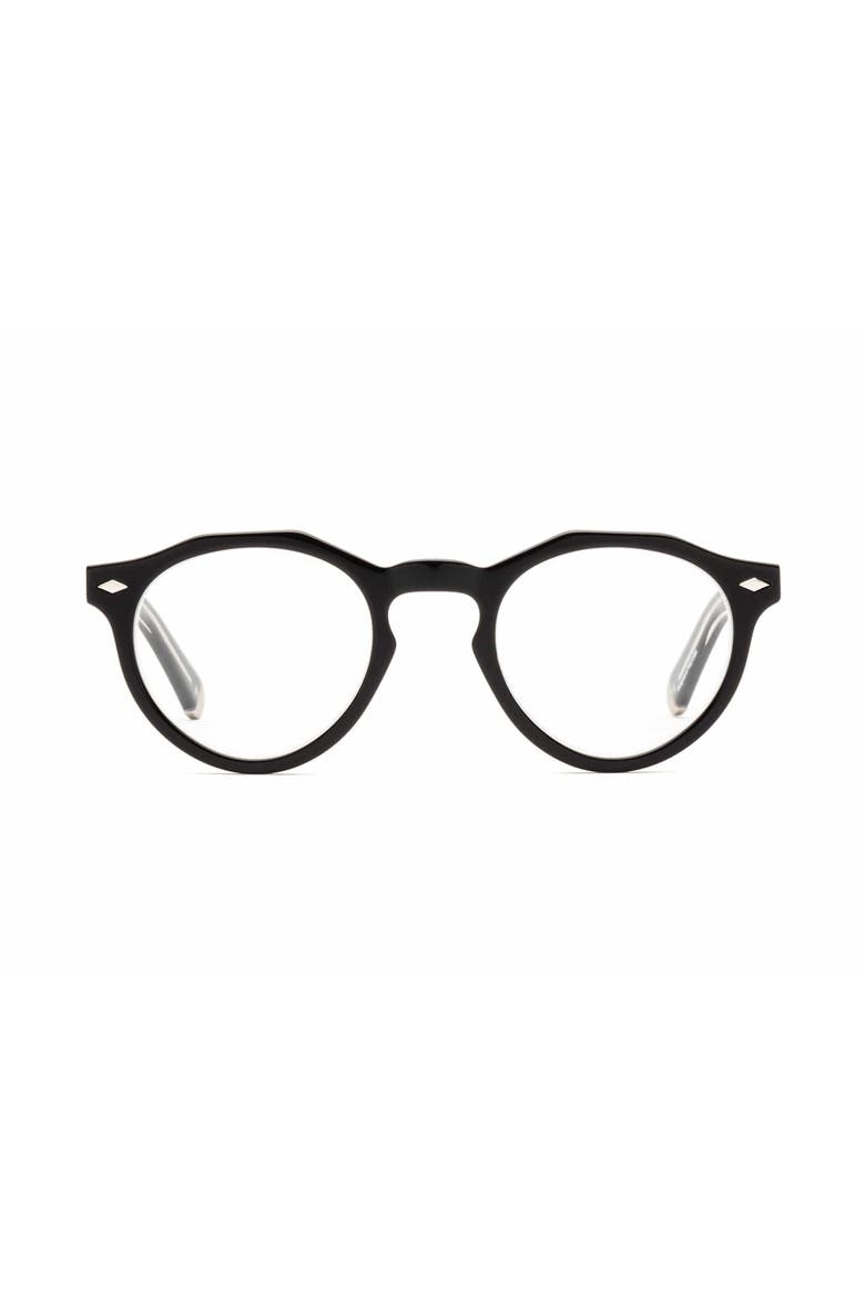 Dogleg | Reading Glasses, Alternate, color, Gloss Black and Vodka
