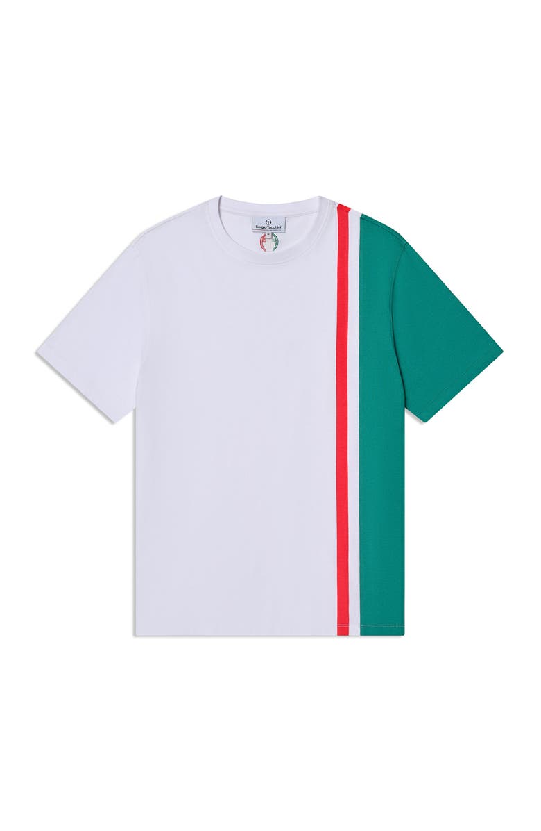 Sergio Tacchini Classico T-shirt, Alternate, color, Brilliant White