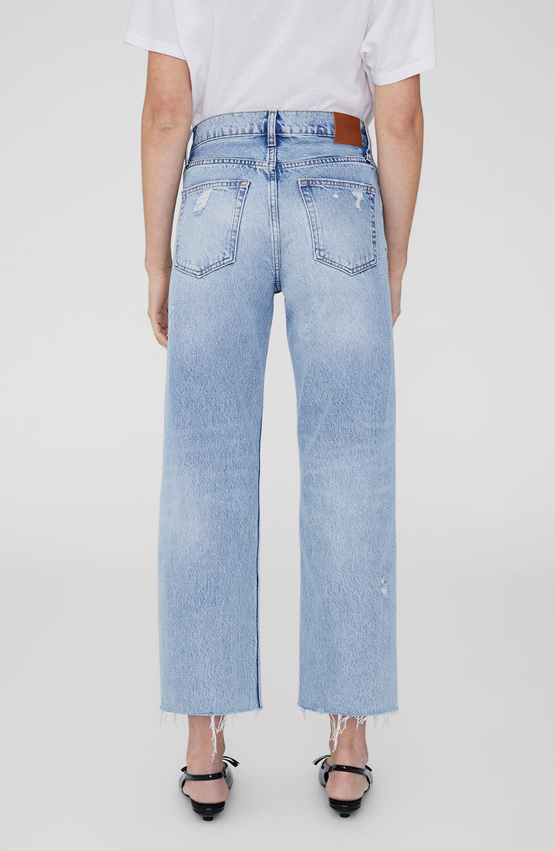 ANINE BING Gavin Jean, Alternate, color, Blue Reservoir