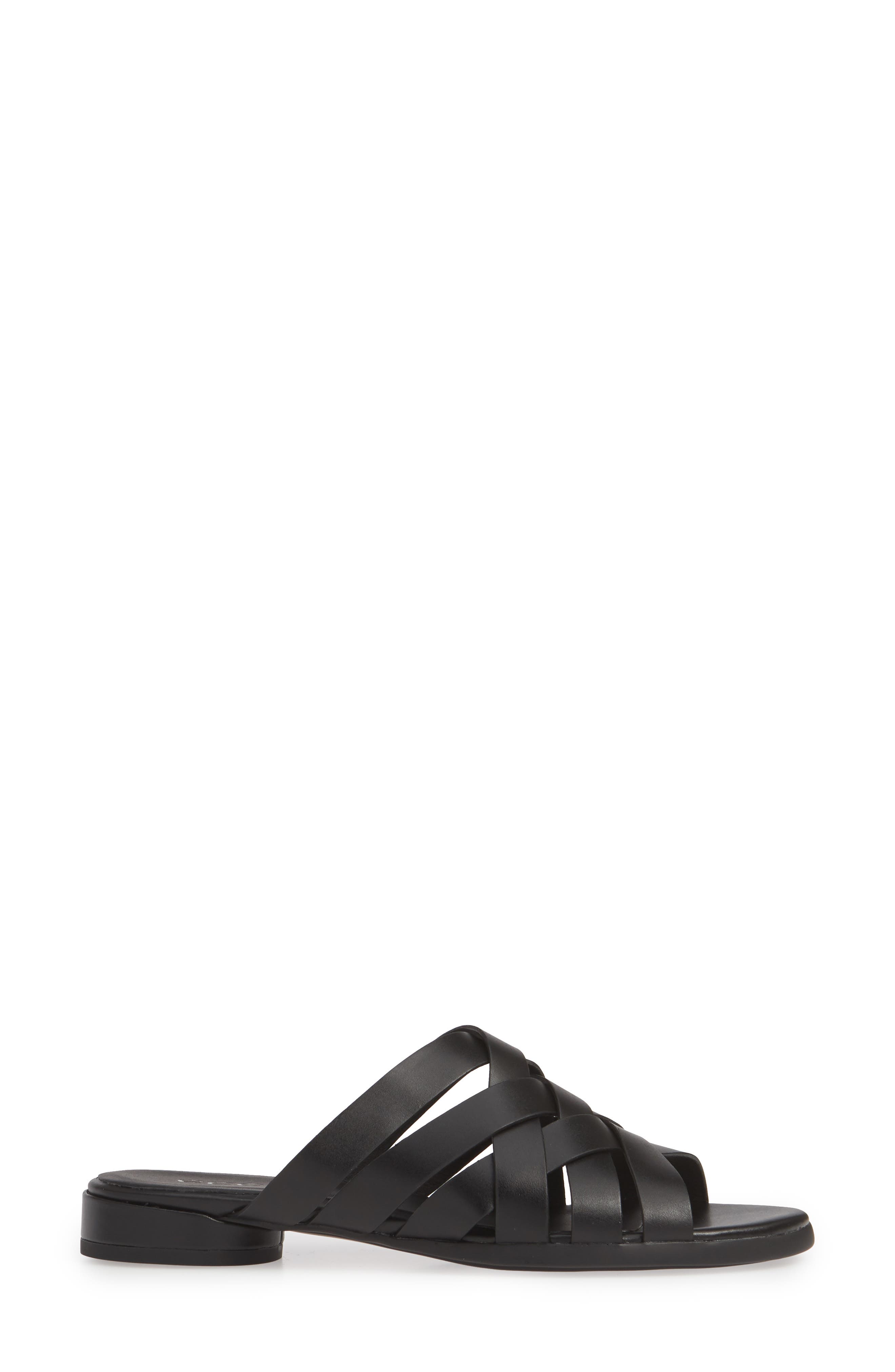 ECCO Strappy Slide Sandal, Alternate, color, 