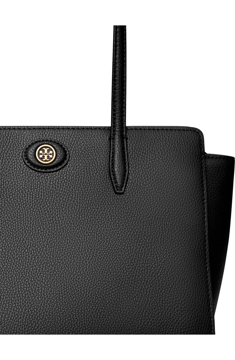 Tory Burch Small Robinson Pebble Leather Tote, Alternate, color,