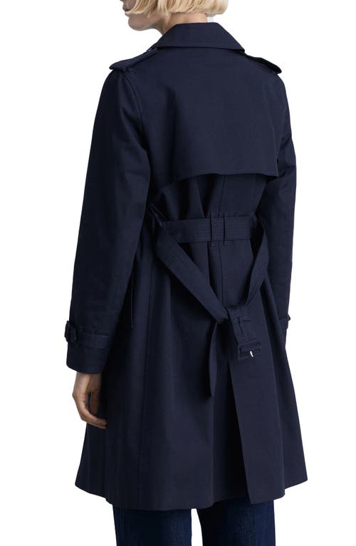 MANGO MANGO COTTON GABARDINE TRENCH COAT
