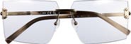 MCM 62mm Rectangular Sunglasses