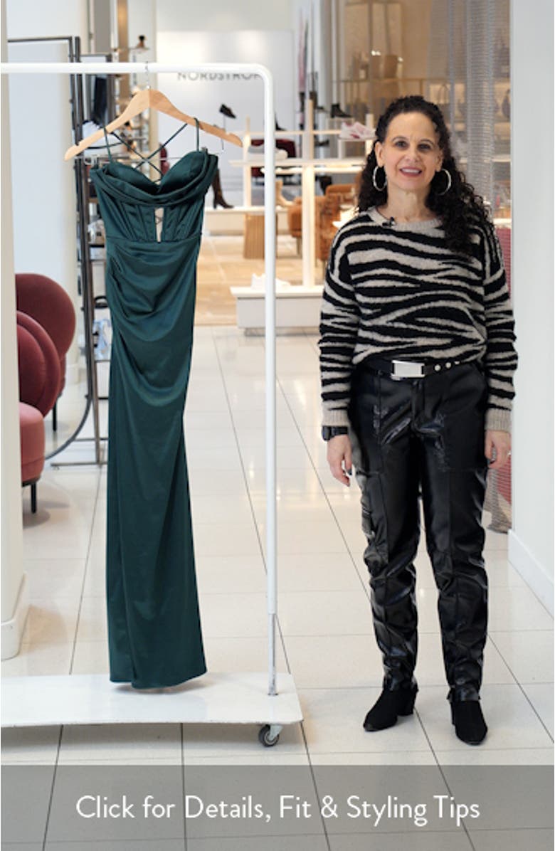 Drape Corset Gown, sales video thumbnail