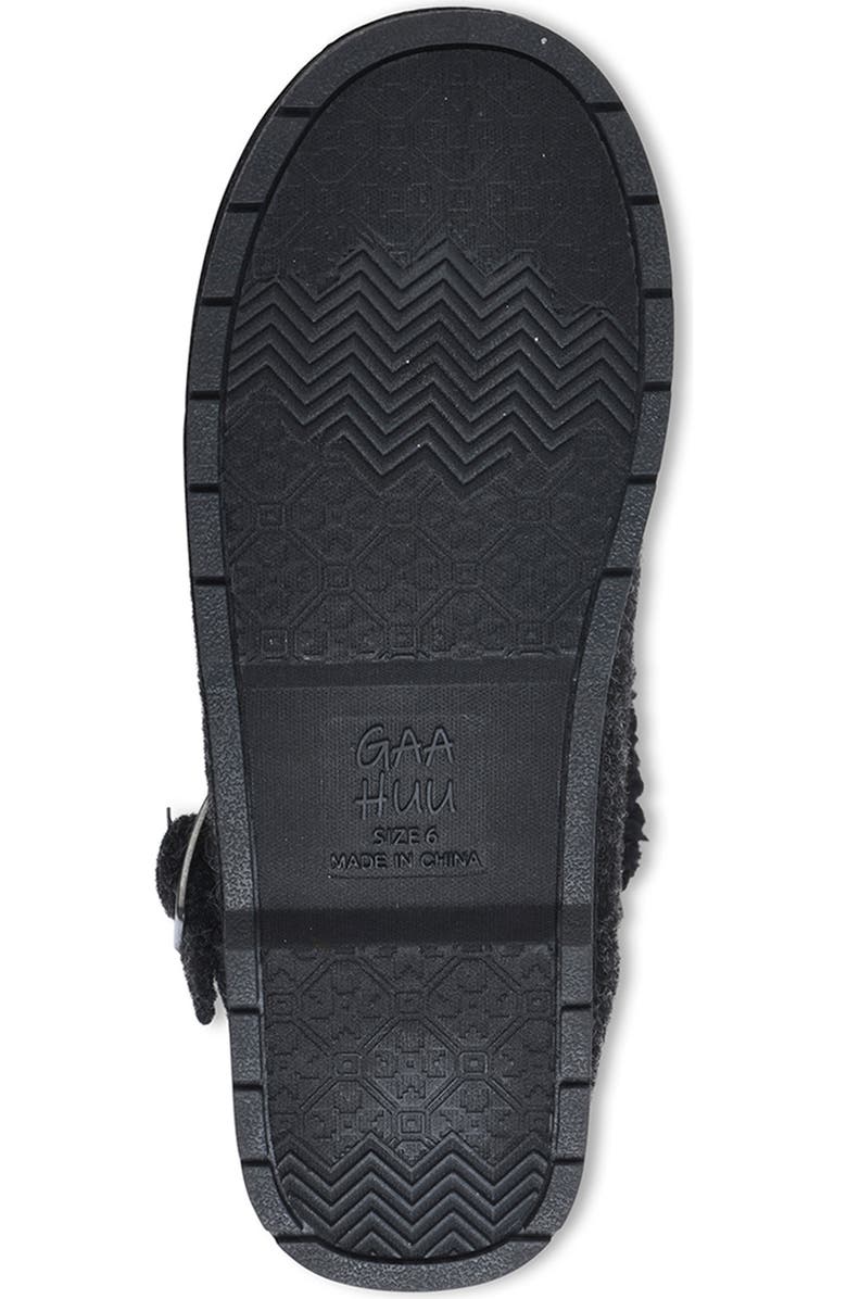 GAAHUU Buckled Faux Shearling Lined Boot, Alternate, color,