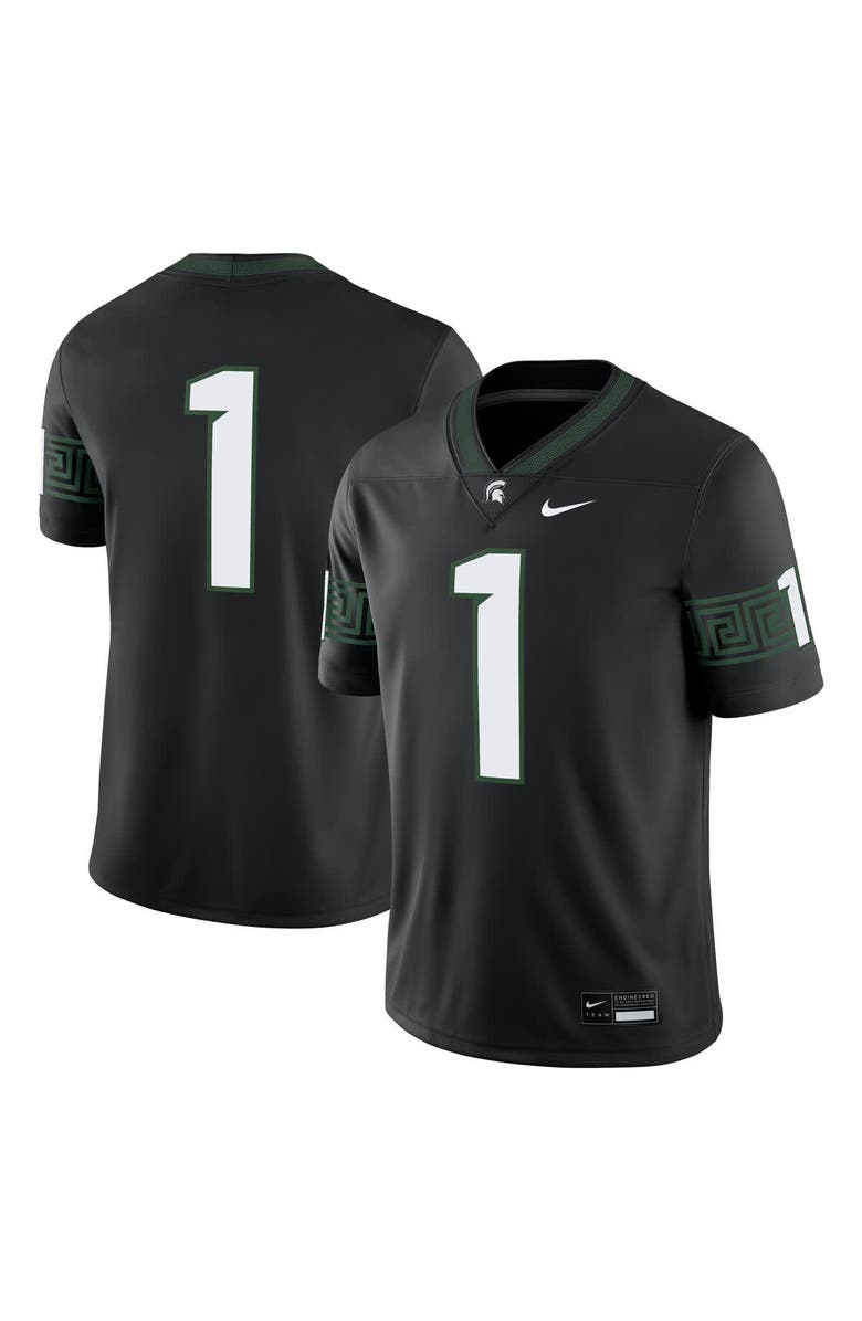 Nike Men's Nike Black Michigan State Spartans Alternate Game Jersey, Alternate, color, Black