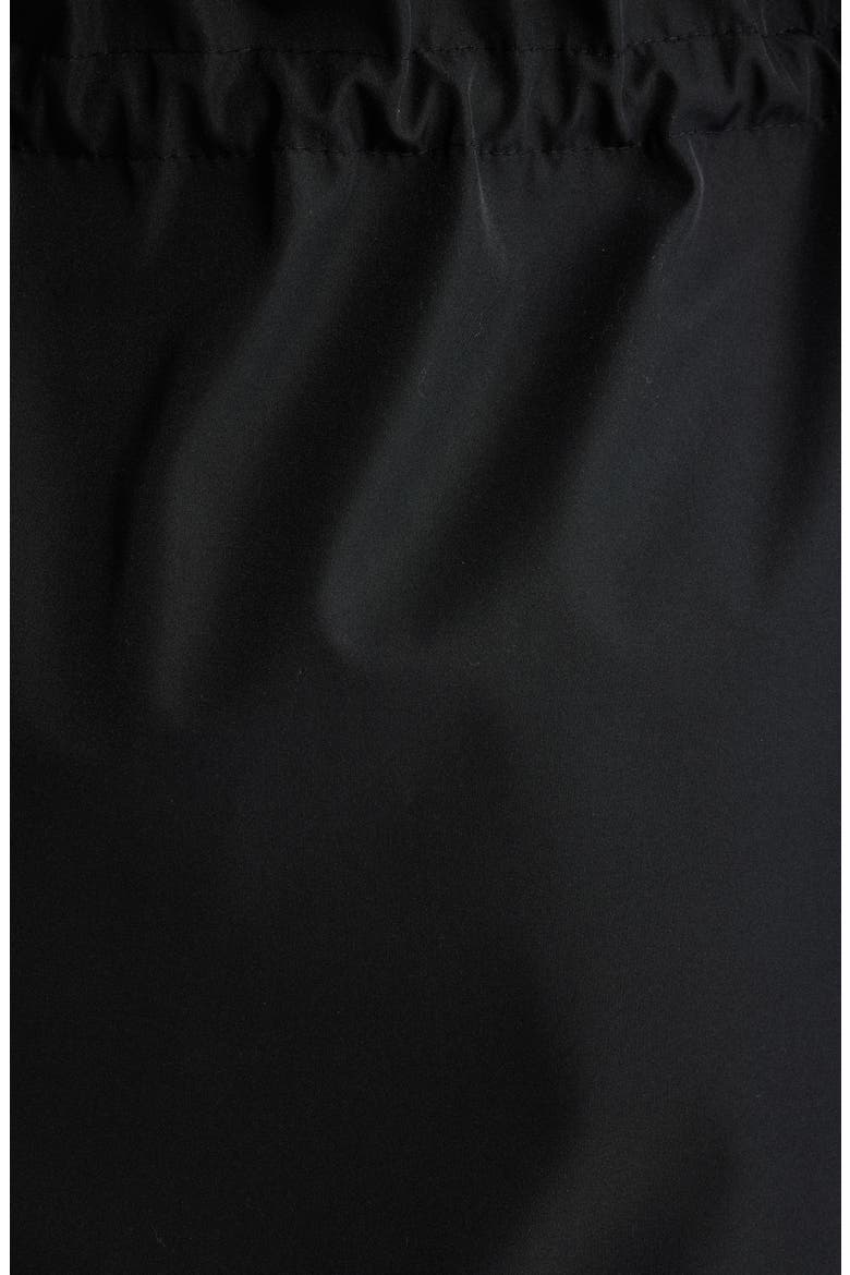 Zip Front Jacket with Removable Hood, Alternate, color, BLACK