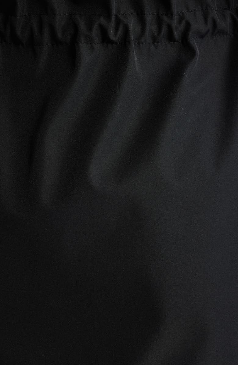 Michael Kors Zip Front Jacket with Removable Hood, Alternate, color, Black