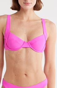 Good American Support Demi Underwire Bikini Top