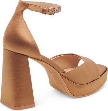 Pandro Ankle Strap Platform Sandal